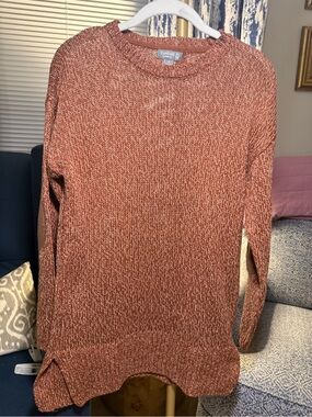Rust Colored Cupcake Sweater - M